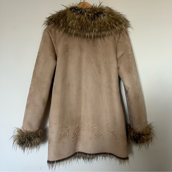 Women's Tan Fur-Trimmed Penny Lane - Picture 7 of 13